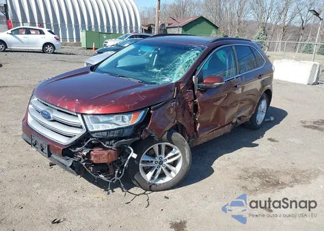 2015 Ford Edge Sel z USA, uszkodzony, nr VIN 2FMTK4J99FBB19146